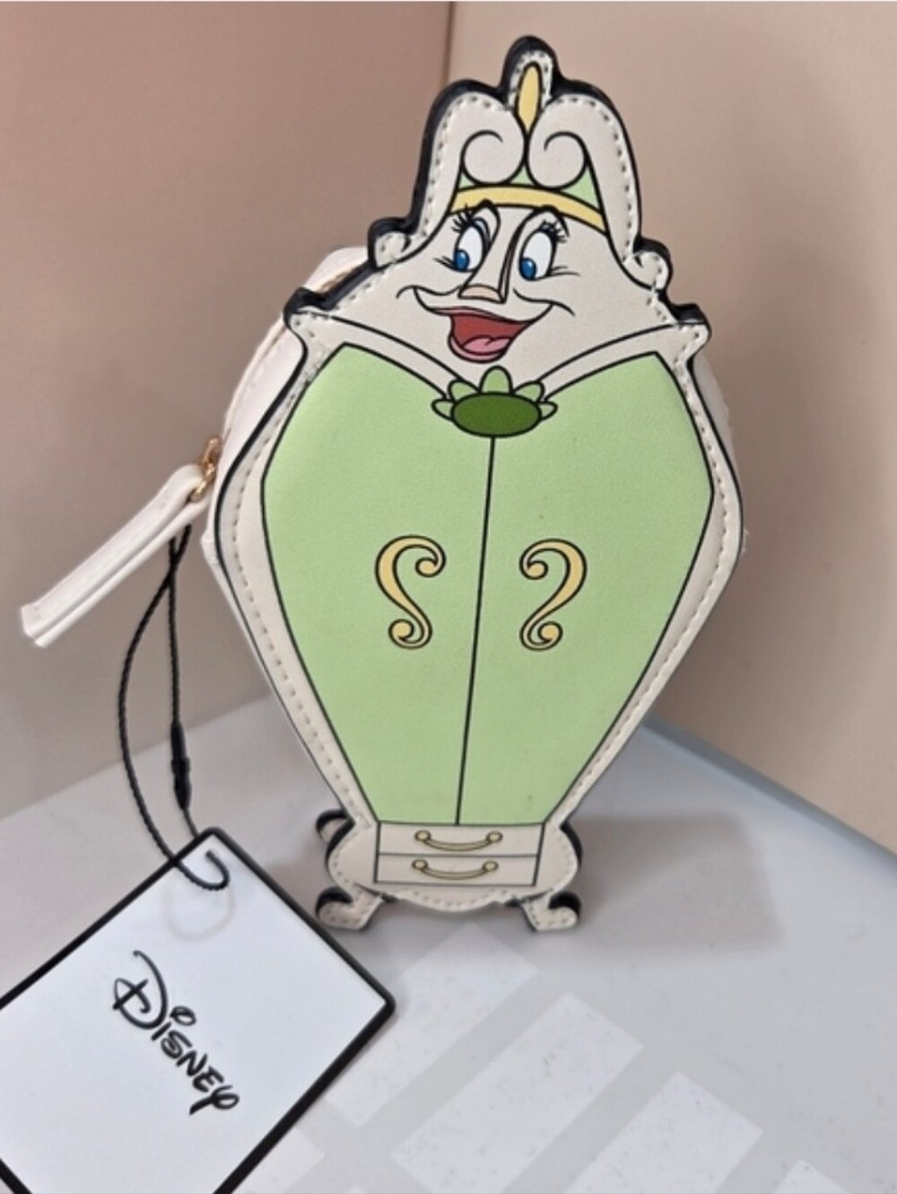 👉✨️Disney Beauty and the Beast Madame De La Grande The Wadrobe Coin Purse